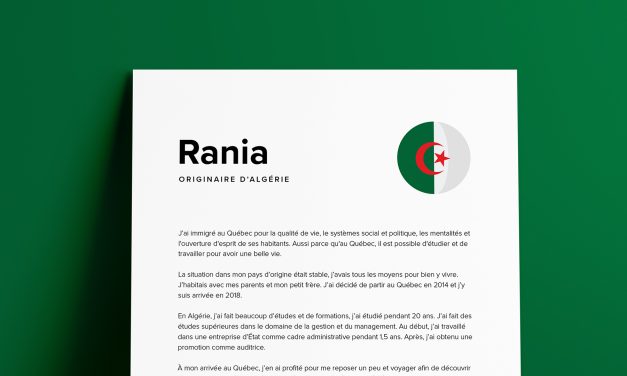Le parcours de Rania