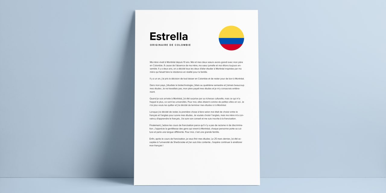 Le parcours d&rsquo;Estrella